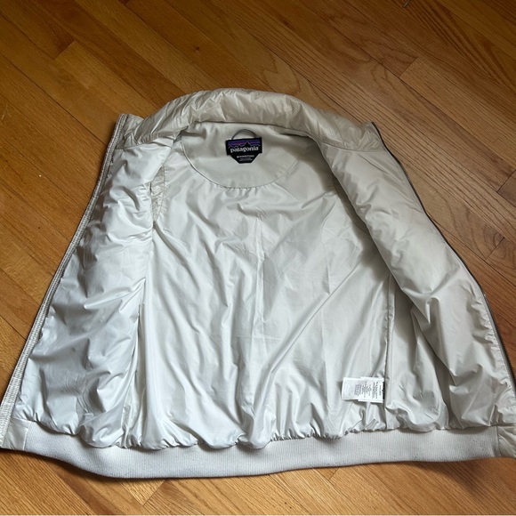 Patagonia Ivory Nano Diamond Quilted Vest Medium - Picture 6 of 9